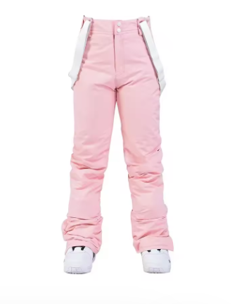Herren Winter Skihose Wasserdicht Winddicht Isolierte Snowboardhose mit Hosenträgern, Dicke Thermo Schneehose, Übergröße - Ideal für: Winter
