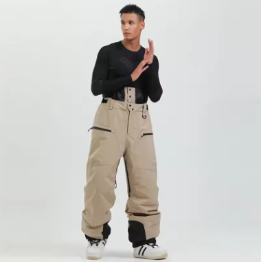 Wasserdichte, Winddichte Winter-Skihose für Herren – Lockere Passform, Verstellbar für Snowboarden & Skifahren - Ideal für Winter