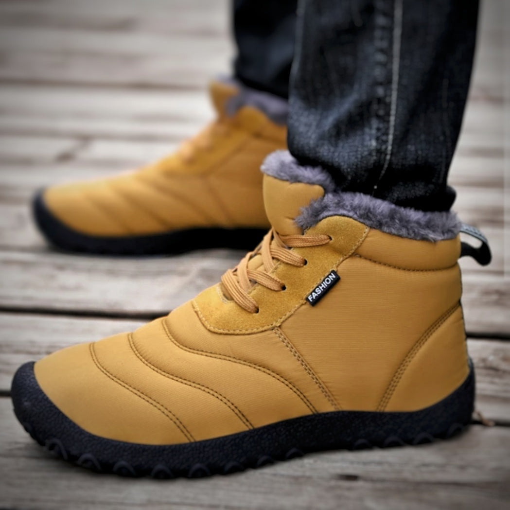 Leichte Barfuß-Winterschuhe mit Grip und natürlichem Laufgefühl | Ideal für den Winter