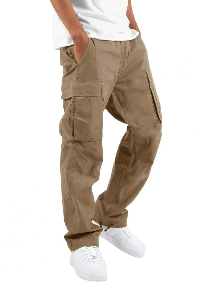 Herren Stretch-Cargohose mit mehreren Taschen I Ideal für alle Jahreszeiten