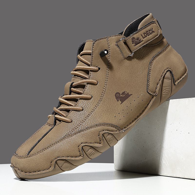 Rutschfeste Barfußschuhe mit Atmungsaktivem Leder | Ideal für Frühling und Herbst