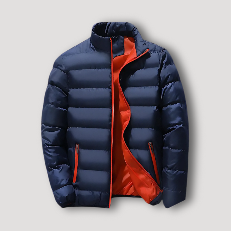 Herren Isolierte Stepp-Pufferjacke ,Leichte Winterjacke für kaltes Wetter – Ideal für Winter