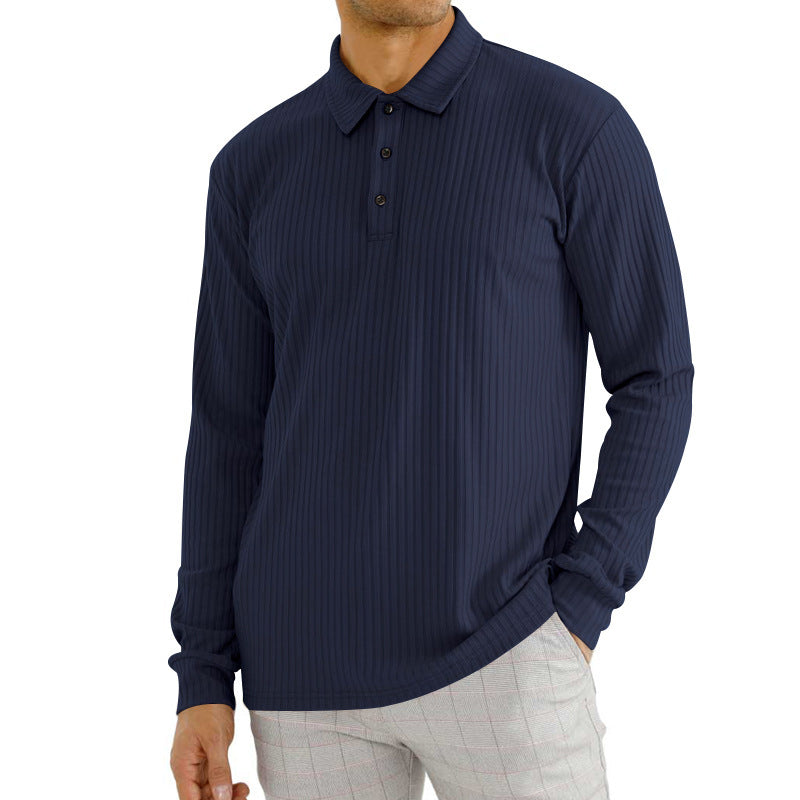 Herren Leichter Kurzarm-Pullover mit Cut-Out-Design – Perfekt für den Sommer