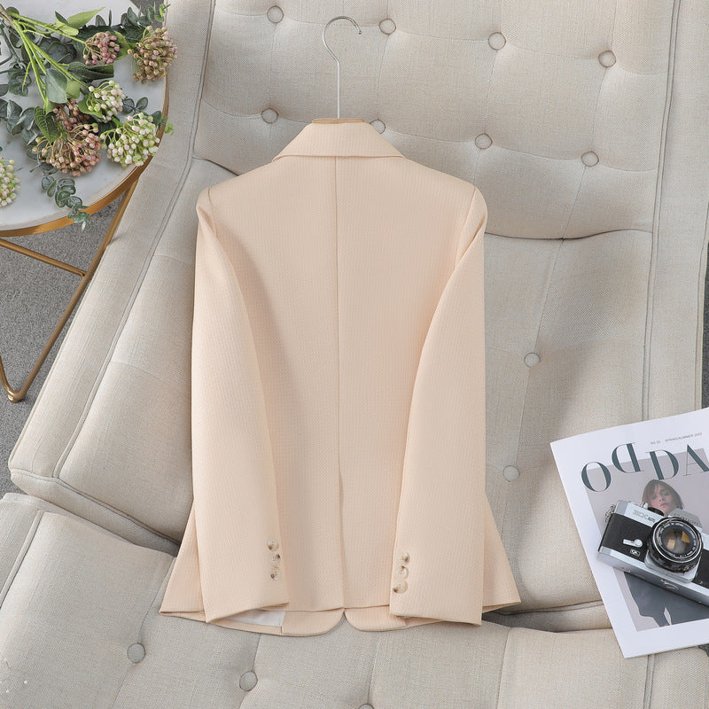 Damen Taillierter Blazer mit langen Ärmeln und Taschen | Ideal für Herbst und Winter