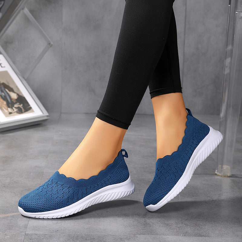 Niedrig geschnittene atmungsaktive Mesh-Walking-Schuhe | Ideal für den Frühling