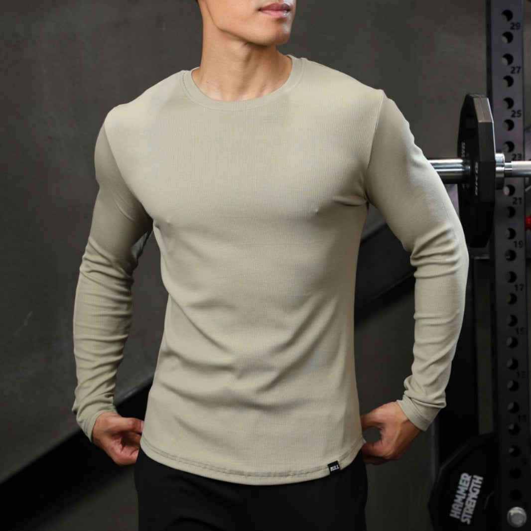 Langarm-Workout-Laufshirt – Ideal für Frühling und Herbst