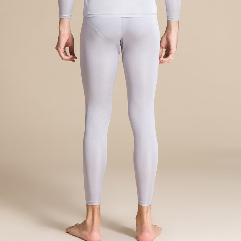 Herren Seidenstrick Thermohose Slim Fit | Ideal für den Winter