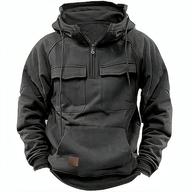 Kapuzenjacke mit weichem Innenfutter – Ideal für Herbst