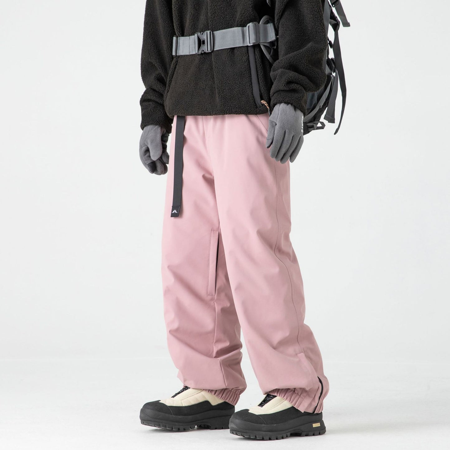 Insulated Ski Pants with Fleece Lining, Windproof Hard Shell and High Velvet Content | Ideal for Winter Sports