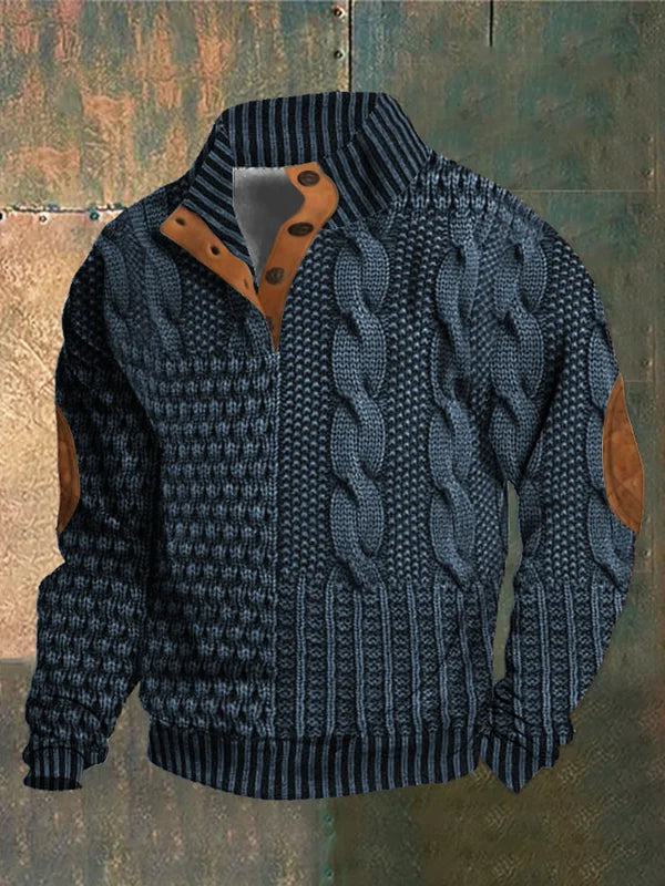 Warmer Strickpullover für Herren I Ideal für Herbst und Winter