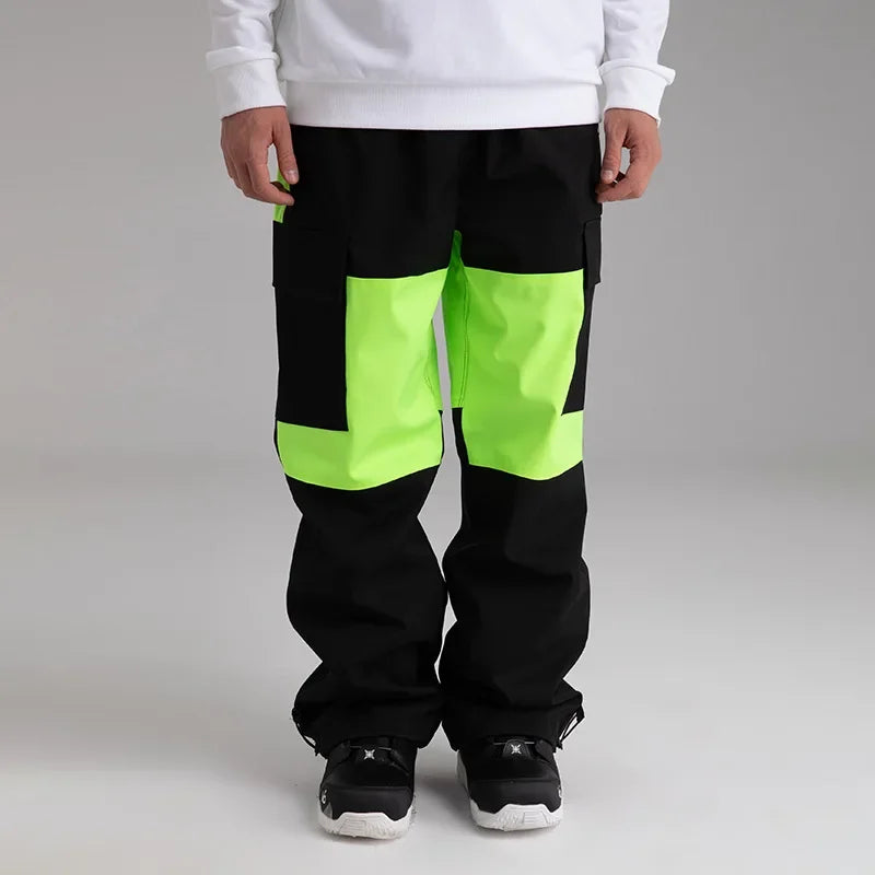 Damen Skihose Wasserdicht Winddicht – Lockere Snowboardhose für Outdoor-Wintersport - Ideal für Winter -