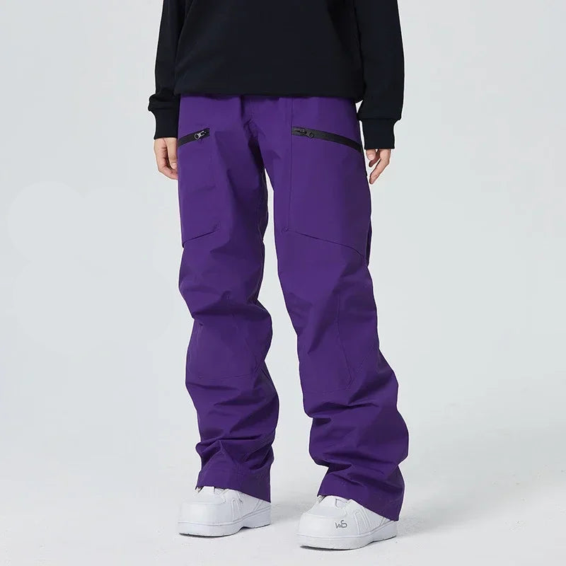 Herren Skihose Wasserdicht – Winddichte Snowboardhose, Warm Gefütterte - Ideal für Winter