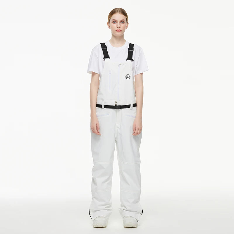 Schneehose für Skifahren und Snowboarden, Wasserdichte, Isolierte Schneehose mit Reißverschluss für Damen - Ideal für Wintersport