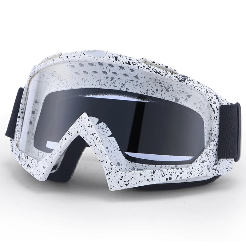 Ski- & Snowboardbrille Antibeschlag UV-Schutz – Doppelglas, Winddicht, Verstellbares Band -Ideal für Wintersport