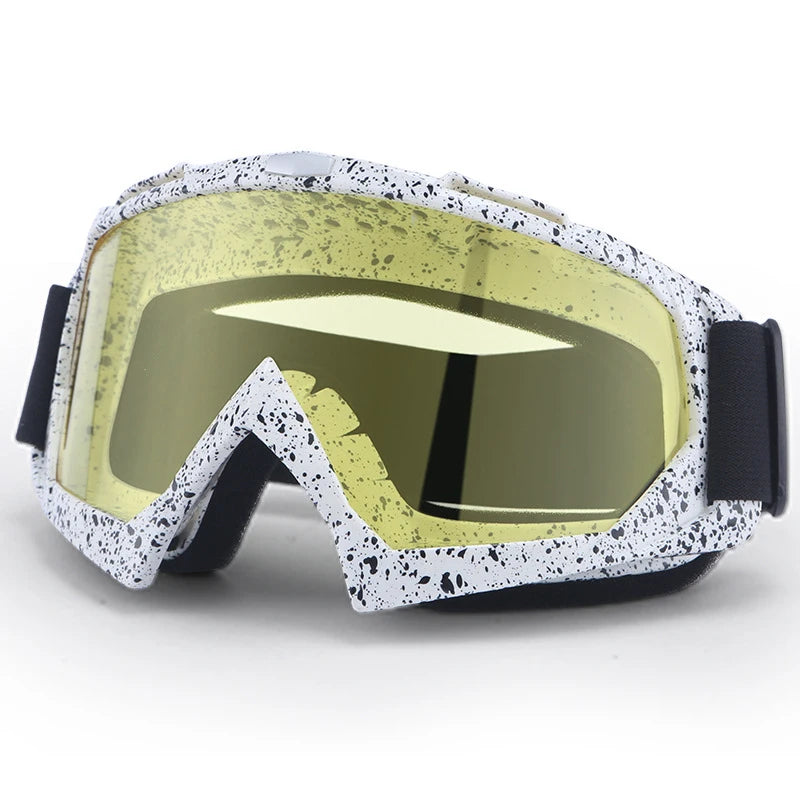 Ski- & Snowboardbrille Antibeschlag UV-Schutz – Doppelglas, Winddicht, Verstellbares Band -Ideal für Wintersport