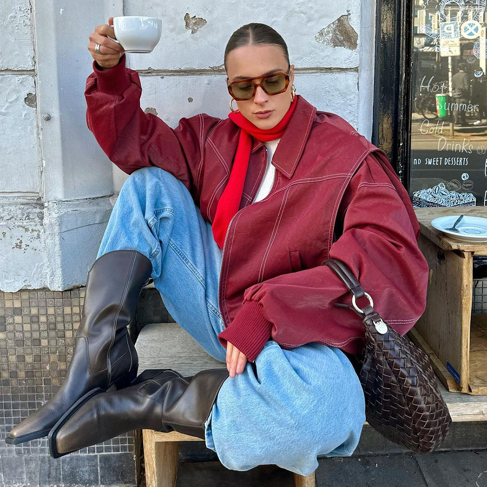 Oversize Rollkragenpullover für Damen | Ideal für den Winter