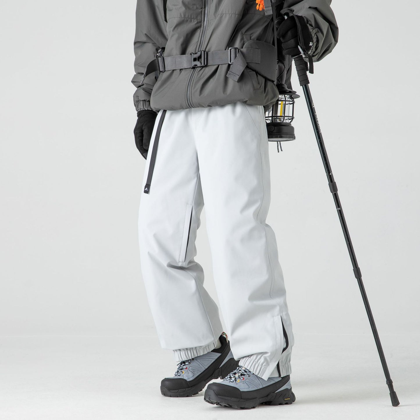 Insulated Ski Pants with Fleece Lining, Windproof Hard Shell and High Velvet Content | Ideal for Winter Sports