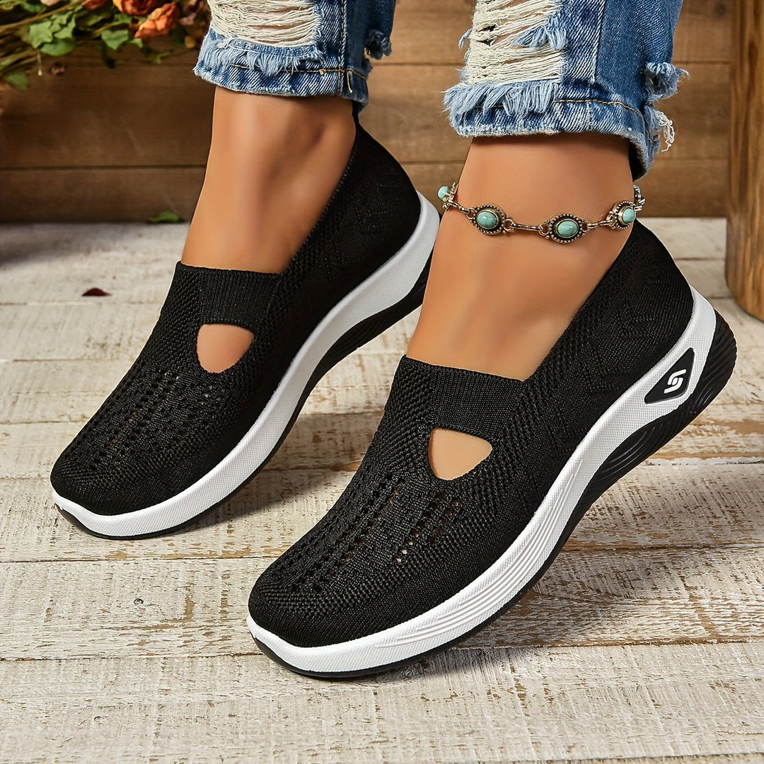 Bequeme Schuhe mit Dämpfung - Rutschfest, atmungsaktiv, leicht - Ideal für Frühling & Sommer