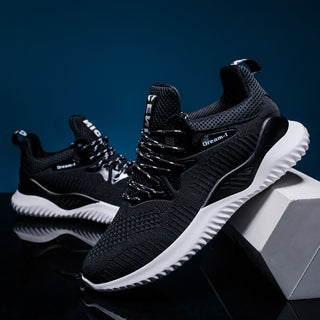 Herren Leichte Mesh Laufschuhe – Atmungsaktive Sport Sneaker für Outdoor Training & Gehen - Ideal für: Frühling & Sommer