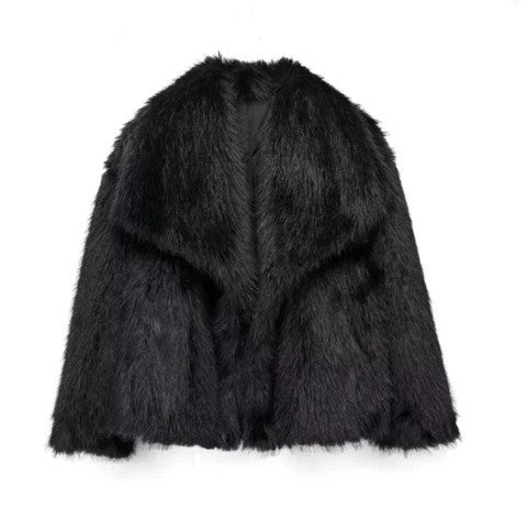 Pelzmantel Mit Klassischem Schnitt Und Zeitloser Silhouette Für Damen | Ideal Für Winter