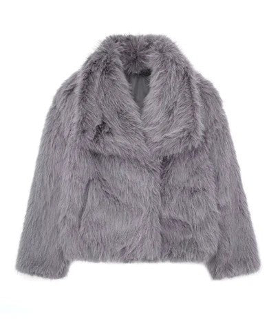 Pelzmantel Mit Klassischem Schnitt Und Zeitloser Silhouette Für Damen | Ideal Für Winter