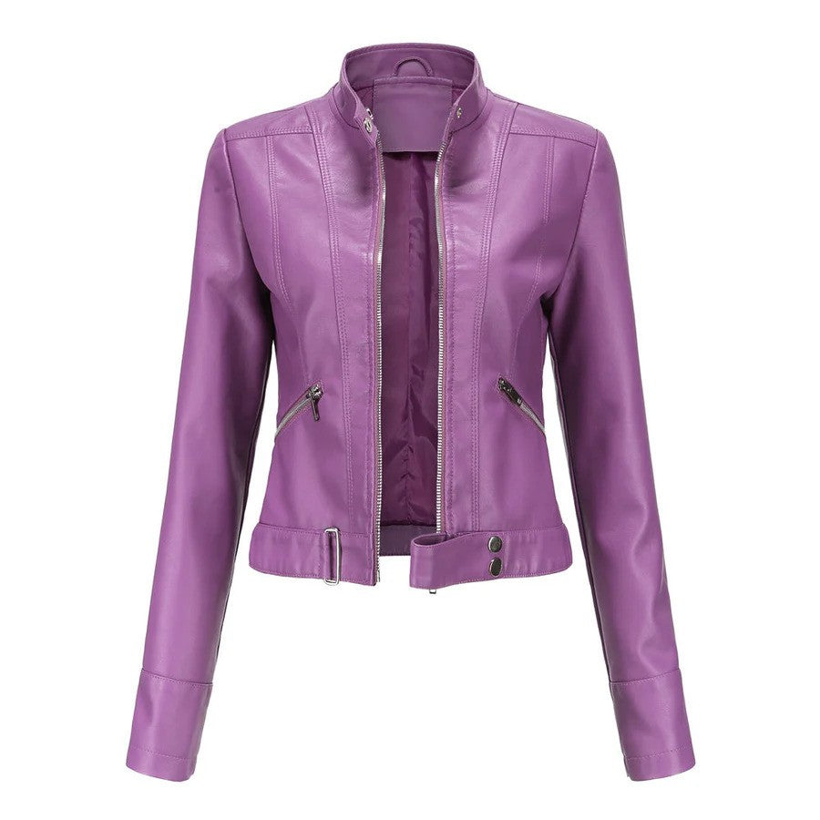 Lederjacke mit Taillierter Passform & Strapazierfähigem Material | Ideal für den Winter