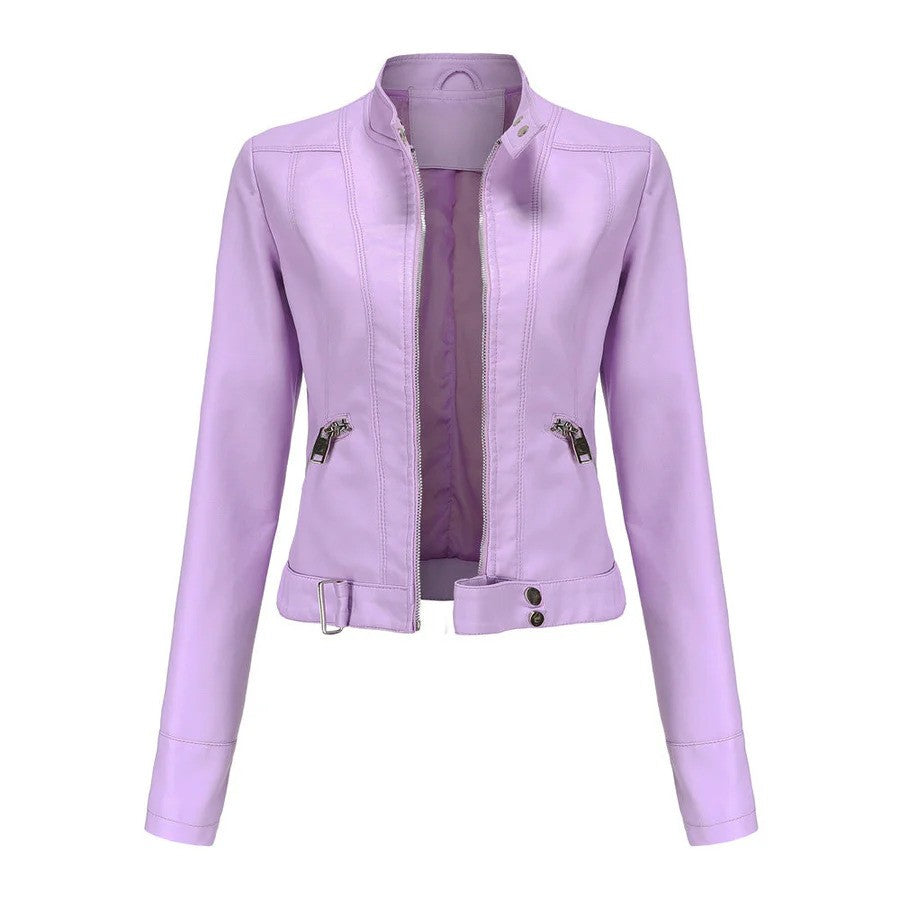 Lederjacke mit Taillierter Passform & Strapazierfähigem Material | Ideal für den Winter
