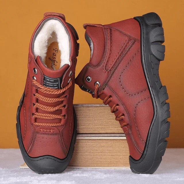Robuste und warme Winterschuhe mit rutschfester Sohle und Schutz vor Kälte | Ideal für den Winter