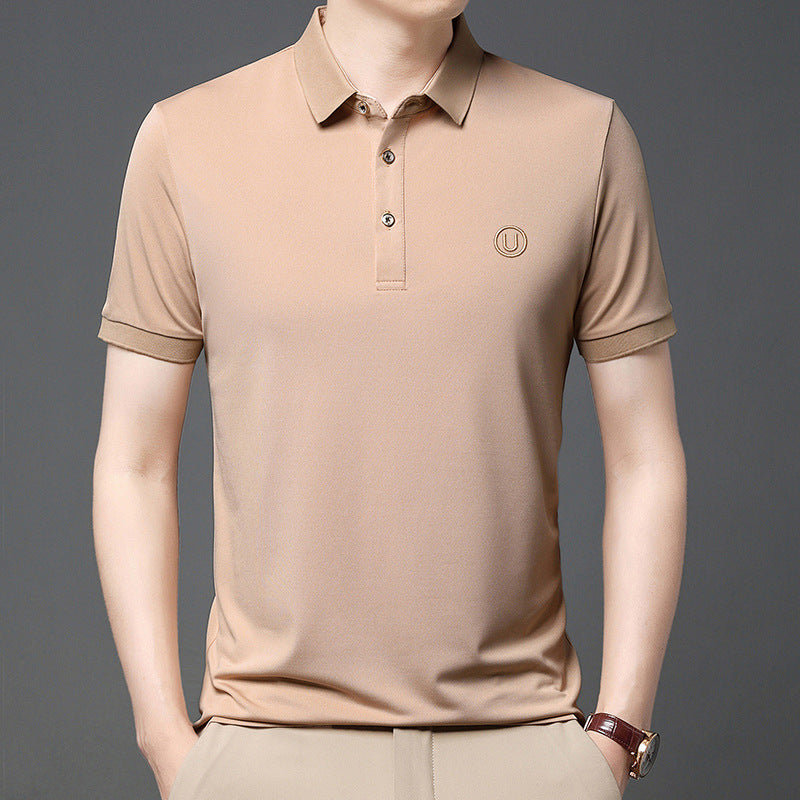 Einfarbiges Kurzarm-Poloshirt | Ideal für den Sommer