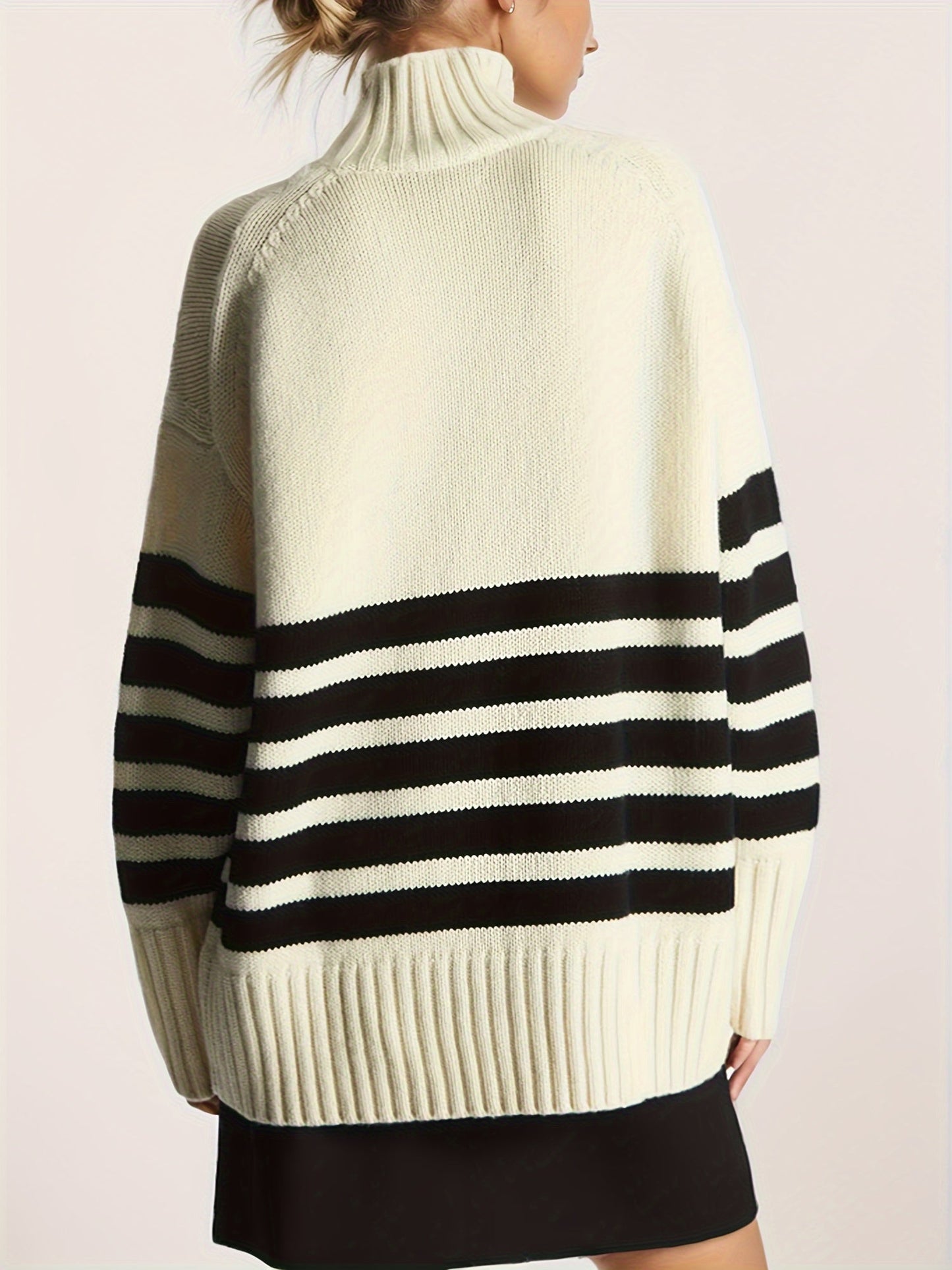 Schulterfreier Baumwollpullover – Ideal für jede Jahreszeit