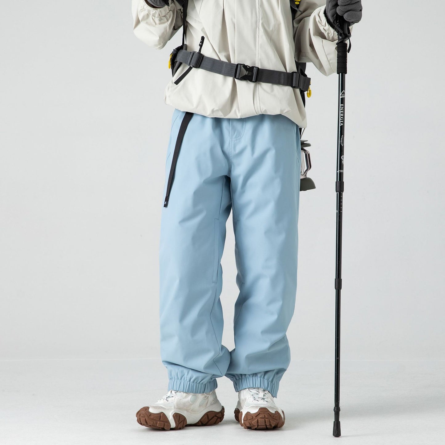 Insulated Ski Pants with Fleece Lining, Windproof Hard Shell and High Velvet Content | Ideal for Winter Sports