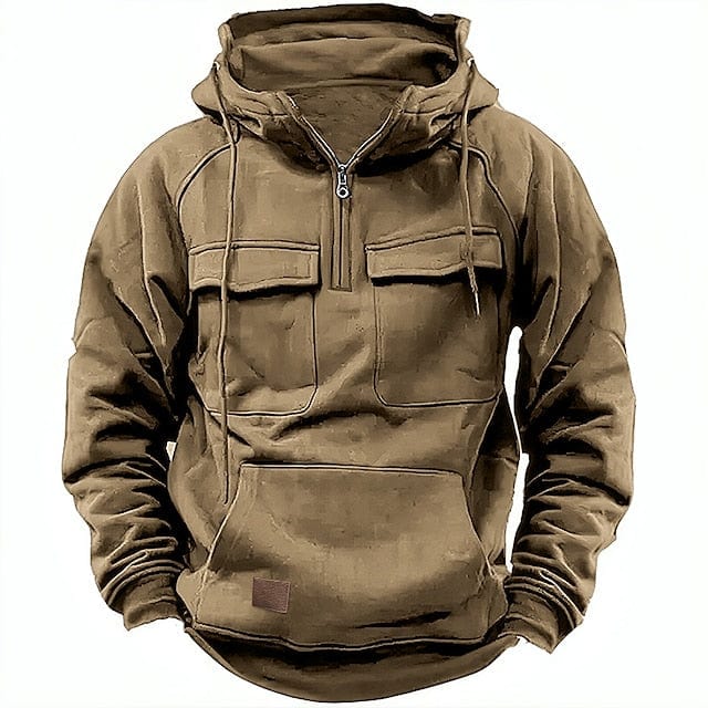 Kapuzenjacke mit weichem Innenfutter – Ideal für Herbst
