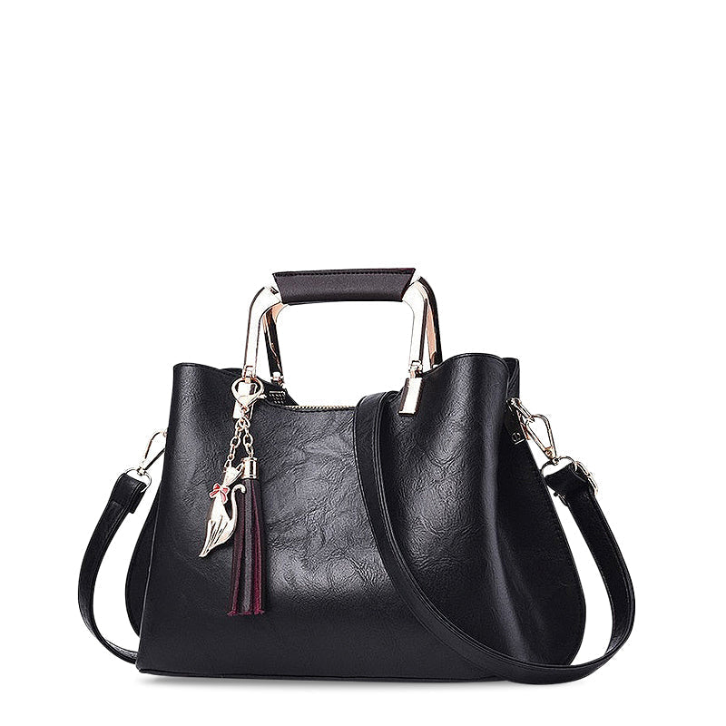 Handtasche aus veganem Leder mit mehreren Fächern | Ideal für alle Jahreszeiten