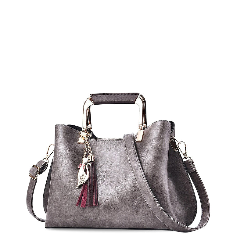 Handtasche aus veganem Leder mit mehreren Fächern | Ideal für alle Jahreszeiten