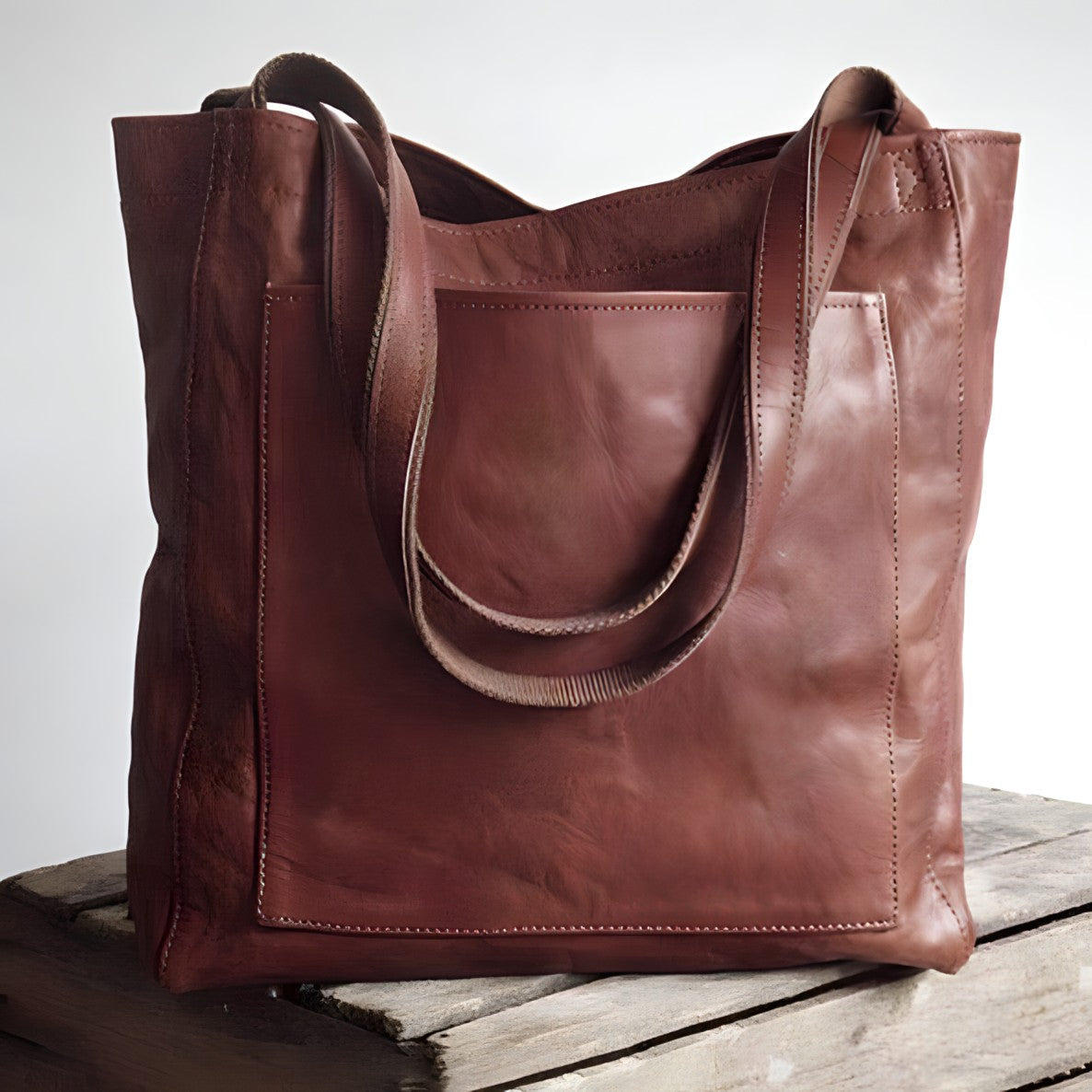 Geräumige Tasche mit Reißverschluss | Ideal für den Sommer
