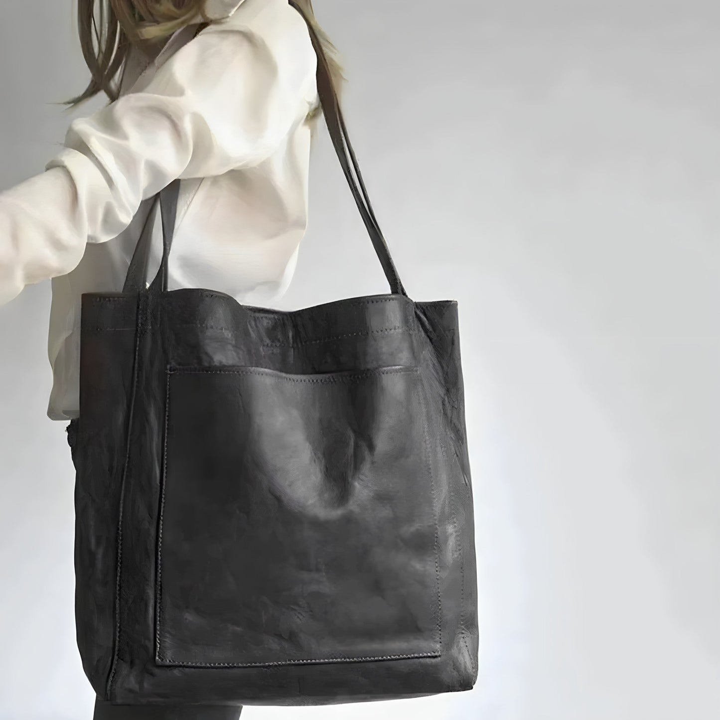 Geräumige Tasche mit Reißverschluss | Ideal für den Sommer