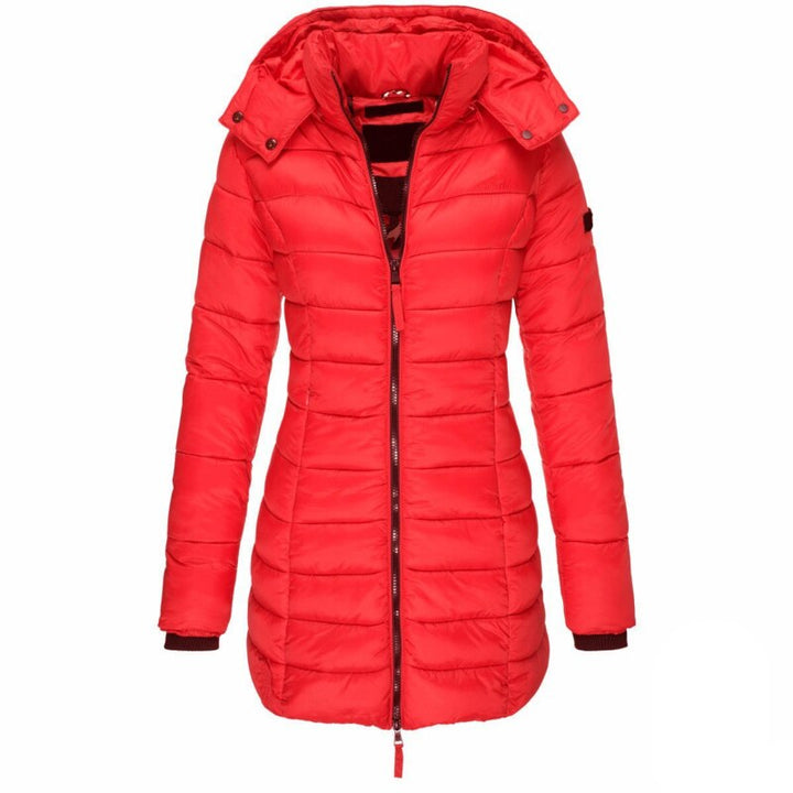 Lange Daunenjacke mit hochwertiger Isolierung - Ideal für Winter