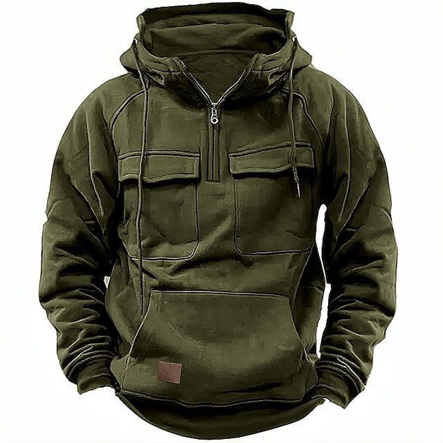 Kapuzenjacke mit weichem Innenfutter – Ideal für Herbst