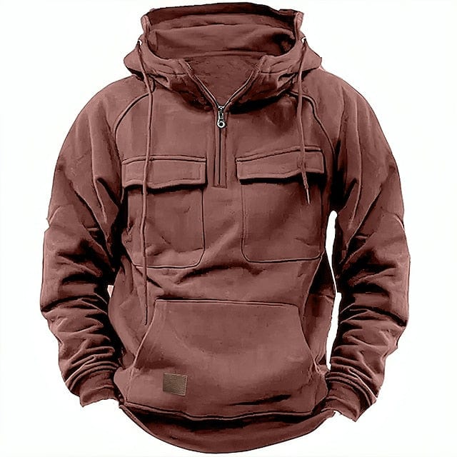 Kapuzenjacke mit weichem Innenfutter – Ideal für Herbst