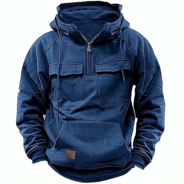 Kapuzenjacke mit weichem Innenfutter – Ideal für Herbst