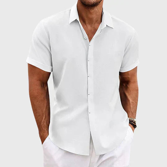Herren-Hemd mit Knopfleiste | Ideal für Frühling und Sommer