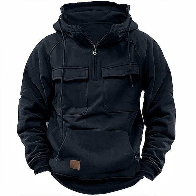 Kapuzenjacke mit weichem Innenfutter – Ideal für Herbst