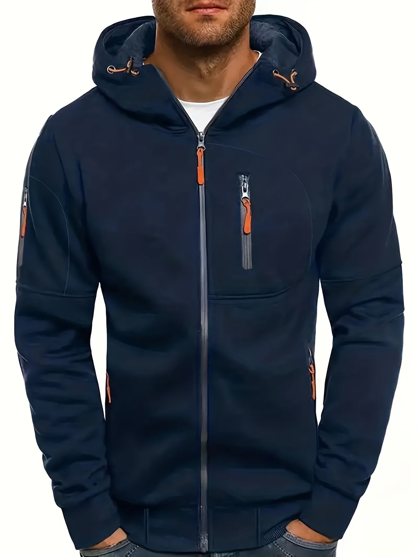 Kapuzen-Jacke mit Reißverschluss – Ideal für Herbst