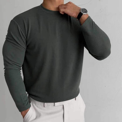 Herren Thermo-Unterhemd aus verdicktem Dralon – Perfekt für Herbst und Winter