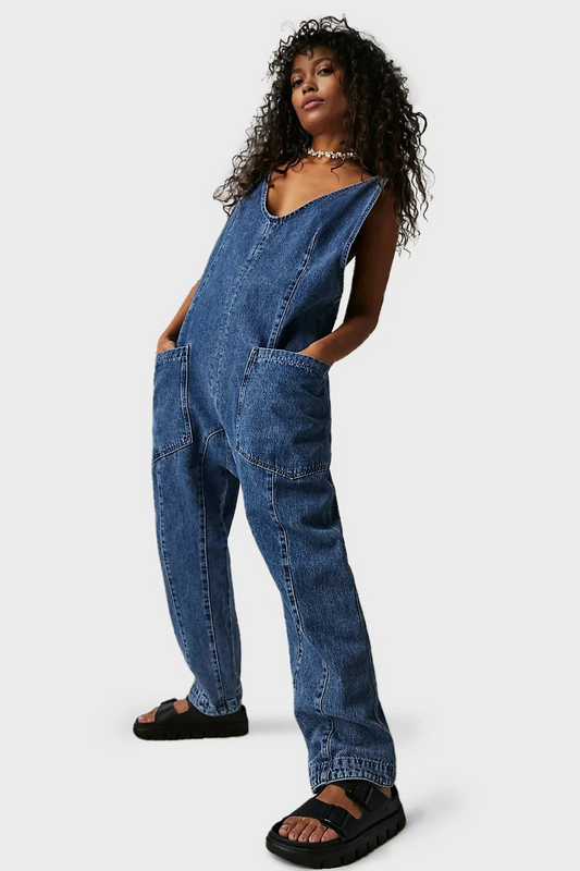 Denim Overalls – Ideal für Frühling und Herbst
