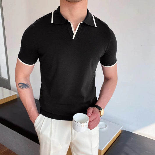 Gestreiftes Slim-Fit-Poloshirt – Ideal für den Sommer