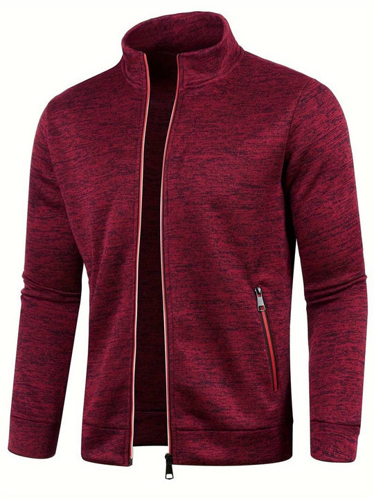 Leichte Herrenjacke mit Reißverschluss und Taschen | Ideal für alle Jahreszeiten