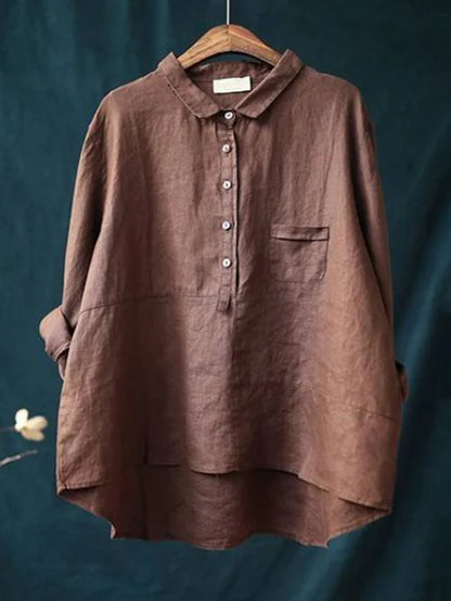 Langarm-Bluse für Damen | Ideal für Frühling & Herbst