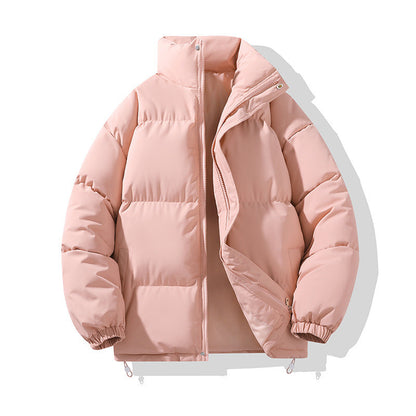 Herren Winter Steppjacke mit Stehkragen