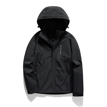 Wasserdichte Winddichte Outdoor-Jacke mit Abnehmbaren Ärmeln –  Ideal für Frühling